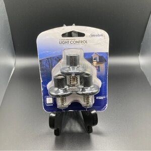 Westek Candelabra 3pack Light Control Outdoor SLC2BCB3NB Dusk to Dawn Sensor